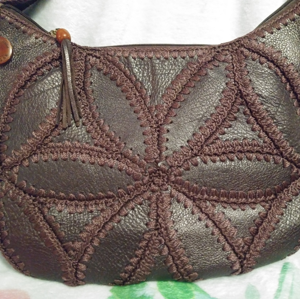 The Sak brown leather Shoulder bag